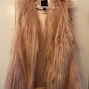 Forever 21 Blush Teddy Jacket